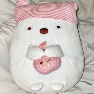 Cute sleepy animal plushie